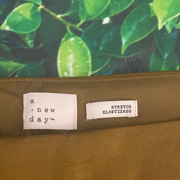 NWT a new day Olive Stretch Skinny Pants - 16 - Picture 7 of 15